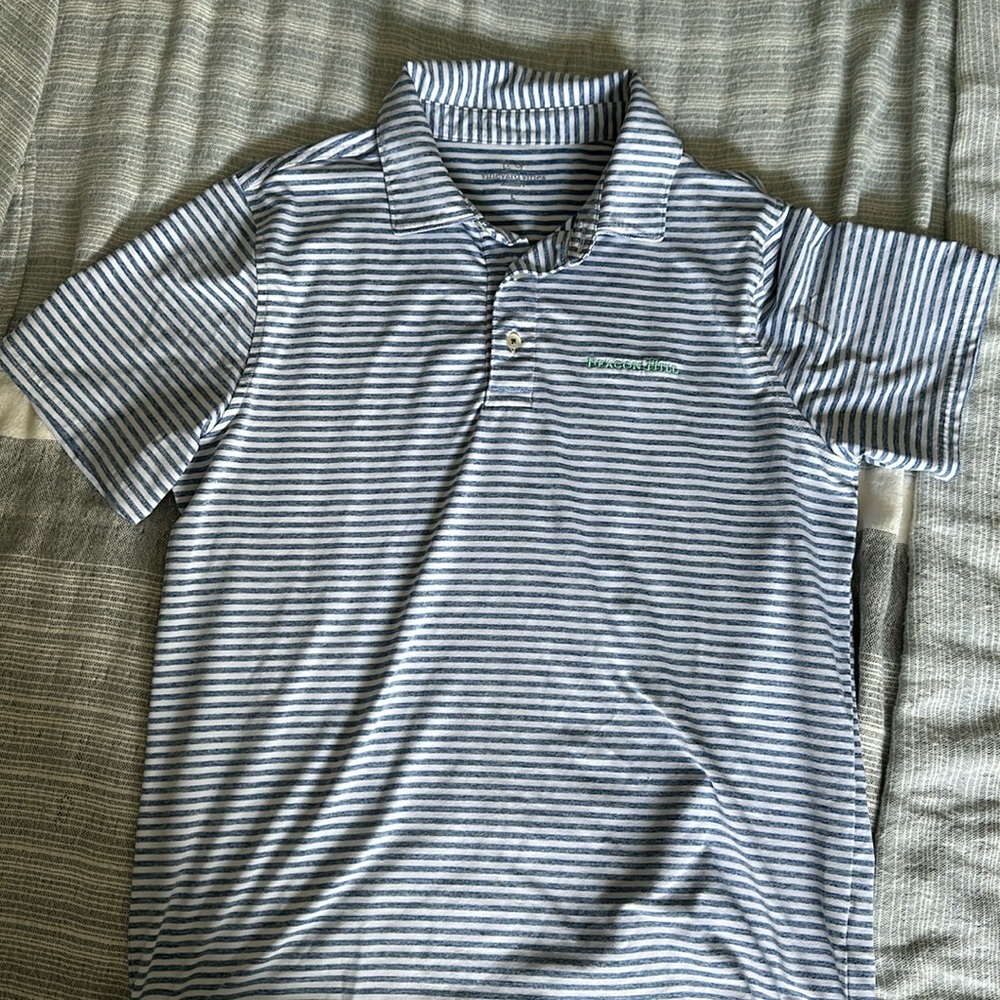 Vineyard Vines Boys Polo Shirt- “Beacon Hill”